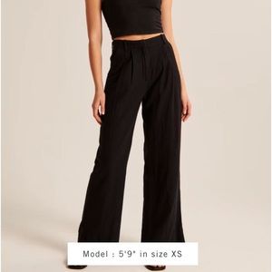 Abercrombie Linen Tailored Pants